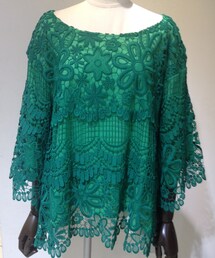 GRACE CONTINENTAL | フラワーケミカルレーストップ(その他トップス)