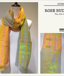 ROSE BUD | プリントスカーフ
(ストール/ショール)