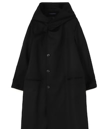 Yohji Yamamoto POUR HOMME | REGULATION GABARDINE 4BUTTON HOODED COAT / 3(ジャケット/アウター)