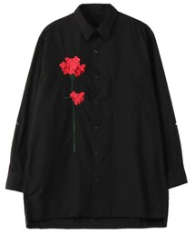 Yohji Yamamoto | B Yohji Yamamoto Red flower Shirt / 3(シャツ/ブラウス)