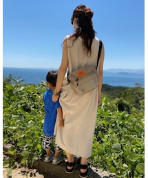 甥っ子と〜*ଘ(੭*ˊᵕˋ)੭* ੈ✩‧₊˚ | ワンピース/ドレス