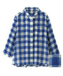 UNIQLO | ギンガムチェックブラウス(シャツ/ブラウス)