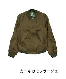 SPINNS | ツイールリバーシブルブルゾンMA-1(ブルゾン)