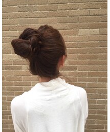 お団子ヘア 後ろ〜 | その他