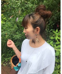 ニコたんピアス❤️ | ピアス(両耳用)