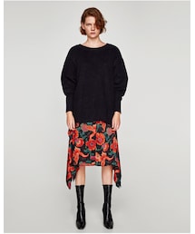 ZARA | ボーイフレンドセーター Sサイズ(ニット/セーター)