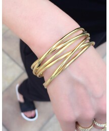 3連バングル重ね付け | バングル/リストバンド