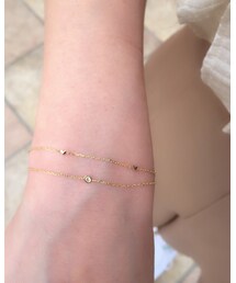 ブレスレット重ね付け | ブレスレット