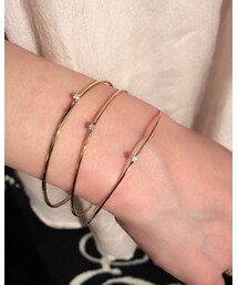バングル3本重ね付け | バングル/リストバンド