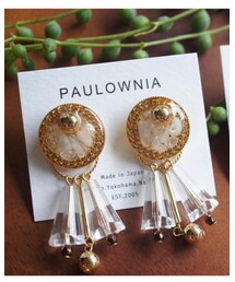 PAULOWNIA | ピアス（両耳用）