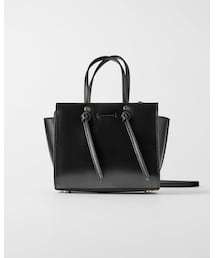 ZARA | ノット付き MINIシティバッグ(ショルダーバッグ)