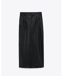 ZARA | レザー風スカート XS(スカート)