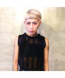 5691 網紗豎條紋透視背心裙(その他トップス)