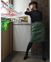 引きの写真 | スカート