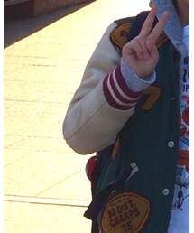 DENIM DUNGAREE | スタジャン