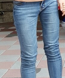 貓咪曬月亮 | デニムパンツ