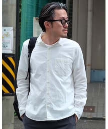 MUJILABO | MUJI LABOの白シャツ(シャツ/ブラウス)