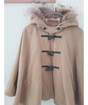 natural couture(ナチュラルクチュール)の「ジャケット/アウター(ポンチョ)」