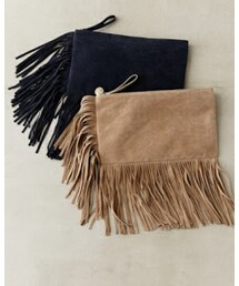 SNIDEL | フリンジクラッチ(クラッチバッグ)