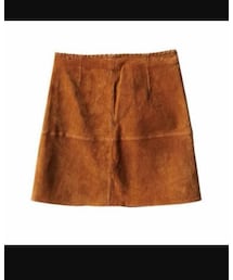 ZARA | ZARAスエードスカート(スカート)