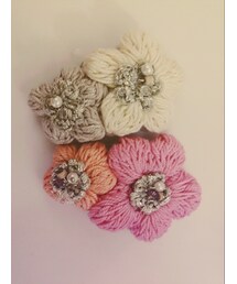 お花バレッタ(バレッタ/ヘアクリップ)