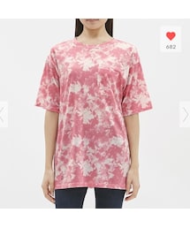 GU | タイダイプリントT(Tシャツ/カットソー)