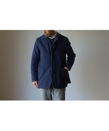 nisica | nisica ニシカ WOOL COVERALLS ウール カバーオール NVY ネイビー(その他アウター)