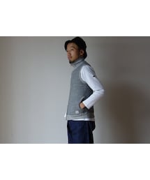 Kepani | Kepani ケパニ STAND NECK VEST スタンドネックベスト "Pinnacle Park ピナクルパーク" GRY グレー(ベスト)