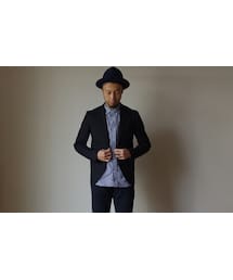 MANUAL ALPHABET | Manualalphabet マニュアルアルファベット HOPSACK 2B JACKET ホップサック2Bジャケット NVY ネイビー(テーラードジャケット)