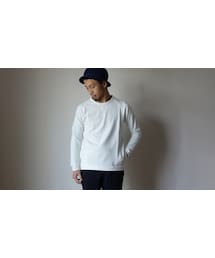 Re made in tokyo japan | Re made in tokyo japan アールーメイドイントーキョージャパン NARROW RIB POCKET TRAINER ナローリブポケットトレーナー ホワイト(スウェット)