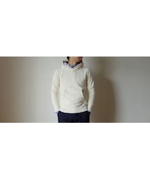BARNS OUTFITTERS | Barns Outfitters バーンズアウトフィッターズ BR-4932 吊り編み裏毛プルオーバー パーカー IVORY アイボリー(パーカー)