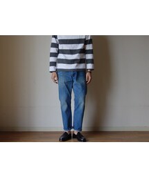 Ordinary fits | ordinaryfits オーディナリーフィッツ 5PKT ANKLE DENIM アンクルデニム USED ユーズド UNISEX 男女兼用(デニムパンツ)