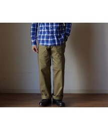 nisica | ohh!nisica オオニシカ WIDE CARGOPANTS ワイドカーゴパンツ BEIGE ベージュ(カーゴパンツ)
