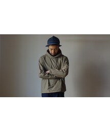 MANUAL ALPHABET | MANUAL ALPHABET マニュアルアルファベット MA-J- 123 TYP SHIRT PARKER タイプライターシャツパーカー MOC モカ(パーカー)