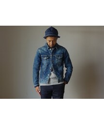 FOB FACTORY | F.O.B エフオービーファクトリー RELAXDENIM 3rdJACKET リラックスデニムサードジャケット USED ユーズド (デニムジャケット)