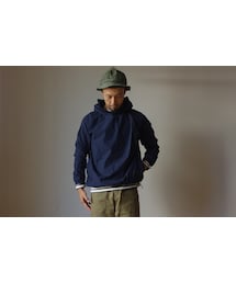 MANUAL ALPHABET | MANUAL ALPHABET マニュアルアルファベット MA-J- 123 TYP SHIRT PARKER タイプライターシャツパーカー NVY ネイビー(マウンテンパーカー)