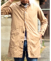 MANUAL ALPHABET | ステンカラーコート