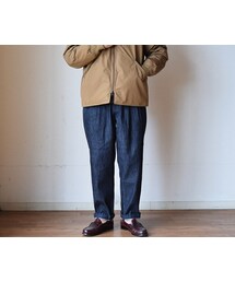 LAMOND. | LA MOND ラモンド 2タック デニムトラウザー (デニムパンツ)