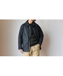 Barbour Resize and Reproof バブアージャケット リサイズ＆リプルーフ ネイビー(ブルゾン)