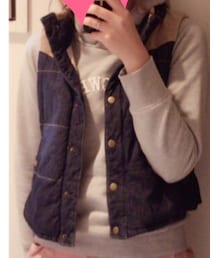 no brand | ダウンベスト