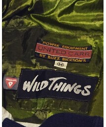 WILD THINGS | Wild Things × UNITED CARR by BUZZ RICKSON'S  CWU-9P LINER [WOODLAND CAMO] (ジャケット/アウター)