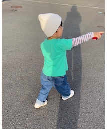 後ろパンツのシルエット💙 | その他