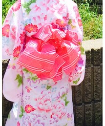 帯はこんな感じに...❤︎ | 浴衣