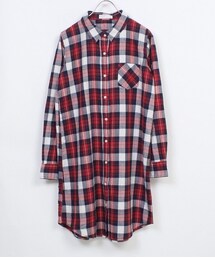 cepo | チェックレギュラーシャツワンピ(シャツワンピース)