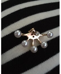 no brand | このピアスつけにくぃ、、けど可愛い！(ピアス（片耳用）)