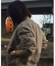 MA1つながり🤑 | My mother(ブルゾン)