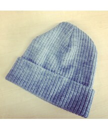 LOWRYS FARM | グレーニット帽(ニットキャップ/ビーニー)