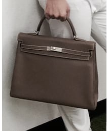 HERMES | エルメス ケリー35 トゴ エトゥープ/シルバー金具(ハンドバッグ)