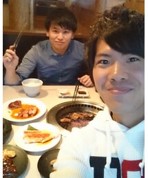 誕生日焼肉パーチー(*´～｀*)ŧ‹"ŧ‹"ŧ‹" | その他