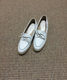 GINZA Kanematsu | デッキシューズ（AQUA）(モカシン/デッキシューズ)